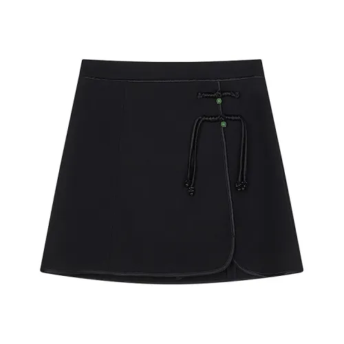 Teenie Weenie Повседневные Юбки Короткие Женские Черные