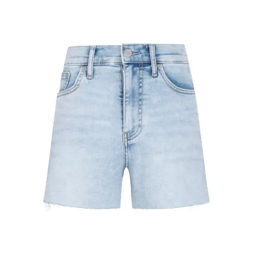 Calvin Klein Джинсовые шорты Женские Джинсовый Светло-Синий