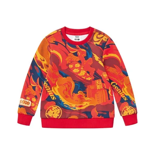 QIAODAN Толстовка Enchanting Red Baby