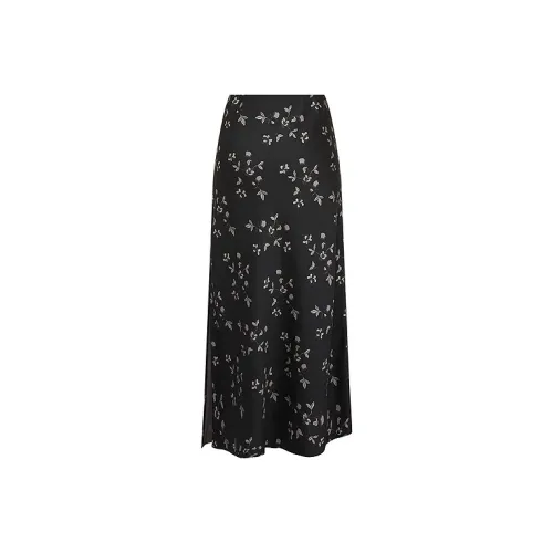 d'zzit Повседневные короткие юбки Женские Черный