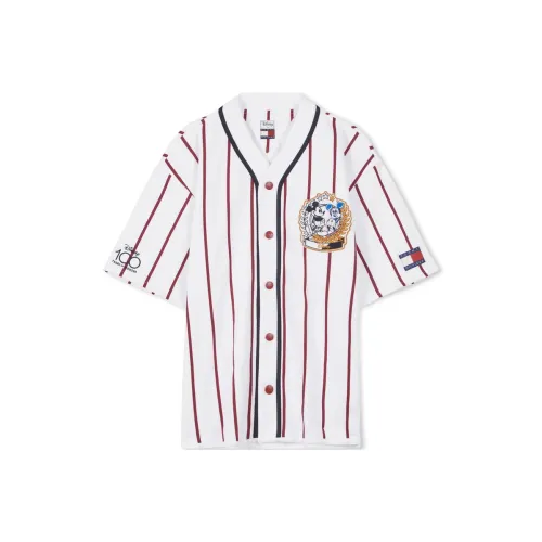 Tommy Hilfiger T-рубашка красные и белые полосы детская