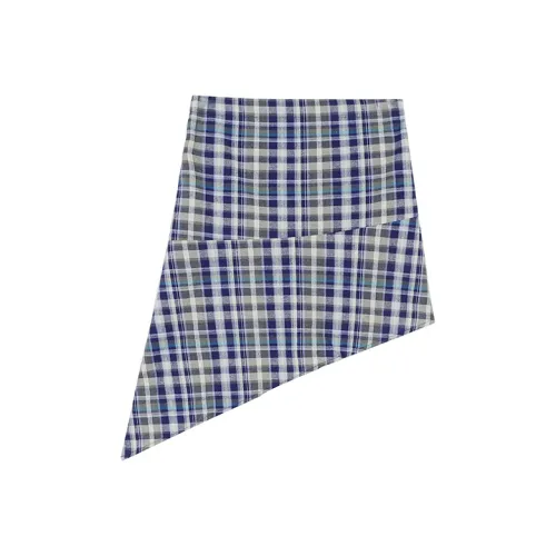 ETSE Повседневные короткие юбки Женские Blue