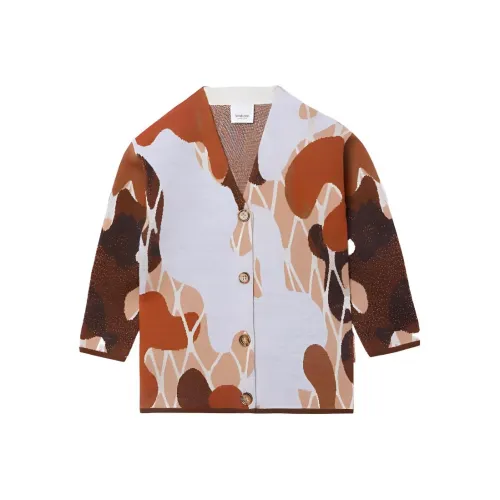 Burberry Свитер FW22 Светлый Фундуковый Коричневый Детский