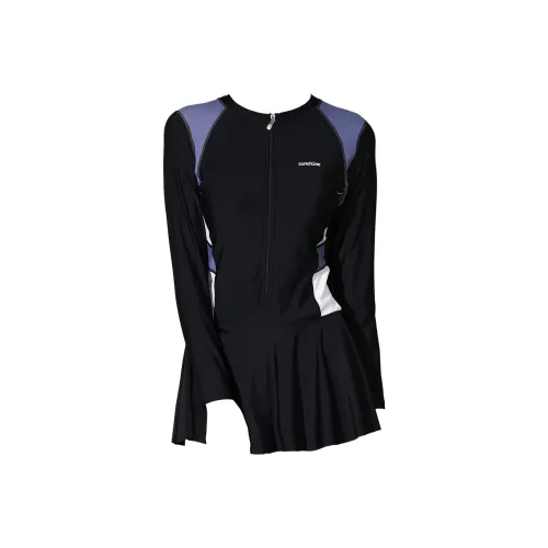 Hao Zhilang Ван-Пис Купальник Женский Черный