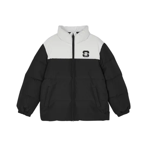 Skechers Пуховик Светло-Серый Подростки