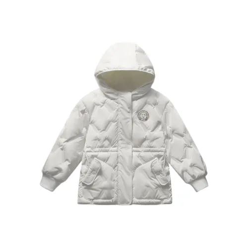 FILA KIDS x YUANTIANZHI LIANMINGKUAN Пуховик Cloud White для детей 3-7 лет