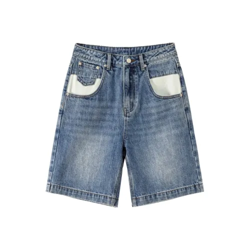 NO ONE ELSE Джинсовые шорты Унисекс