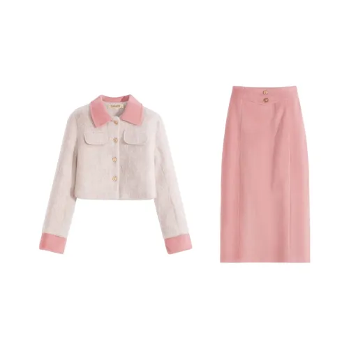Incolore Комплект с юбкой Женские Розовый