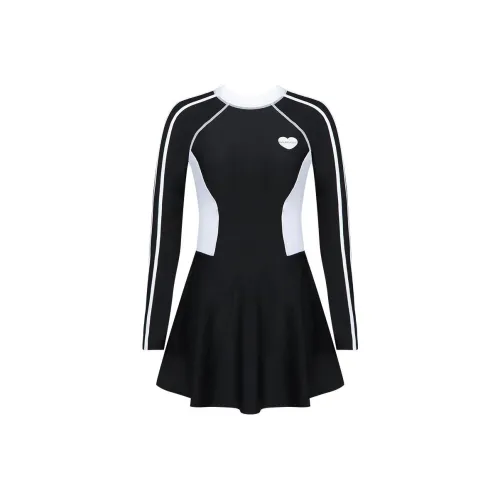 BALNEAIRE Ван-Пис Купальник Женские Экстрим Найт Черный