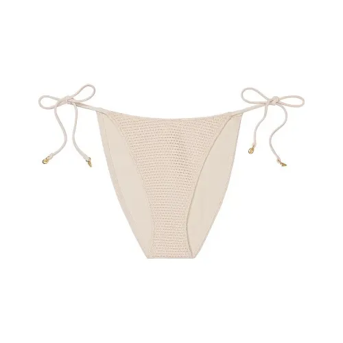 Victoria's Secret Розовый Crochet STRING Бикини Низ N Бикини Женские Экрю