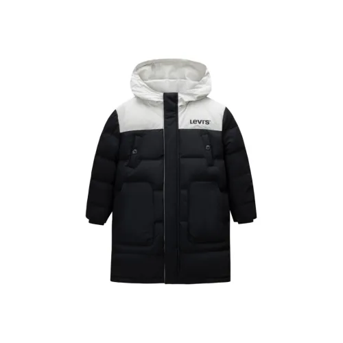Levi's Пуховик Черный для детей 3-7 лет