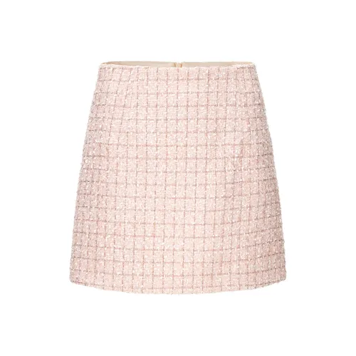 TAMMY TANGS Повседневные короткие юбки Женские Розовый