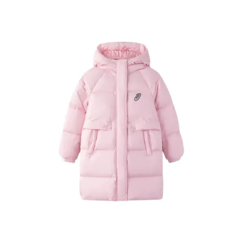 Asics Пуховик Розовый Подростки