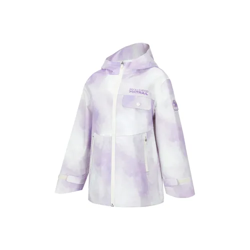 Skechers Kids Куртка Лаванда Белый Основание Градиент Детский