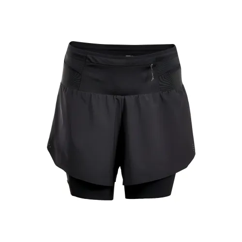 DECATHLON Черные Женские Спортивные Шорты