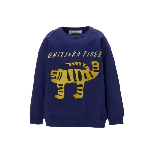 Onitsuka Tiger Свитшот Светло-темно-синий для детей 3-7 лет