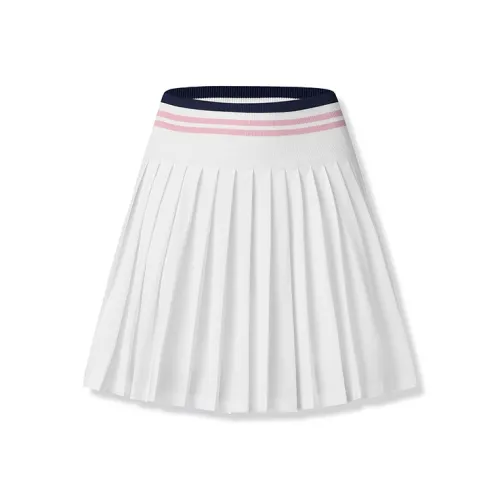 FILA Теннис Нефритовый белый Женские Повседневные Короткие Юбки