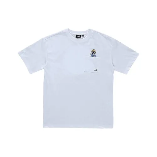 New Balance BQB UNI Ivy Белый Kids T Рубашки