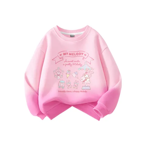 Хелло Китти Свитшот Sanrio Series Градиент Фуксия Детский возраст 3-7 лет