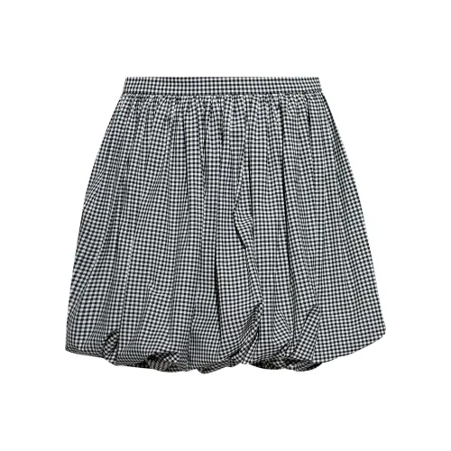 MARNI FW24 Повседневные короткие юбки Женские Черный