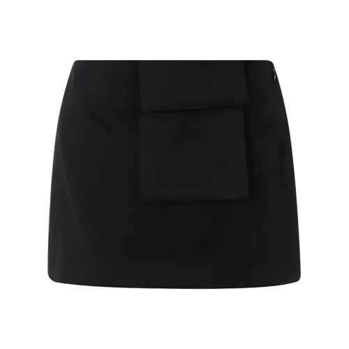 St.Agni Черные Женские Повседневные Короткие Юбки