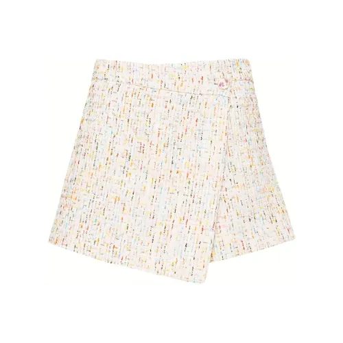 MSGM Повседневные шорты Женские Белые