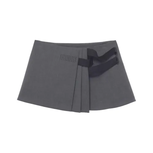 HYEIN SEO Повседневные короткие юбки женские серые