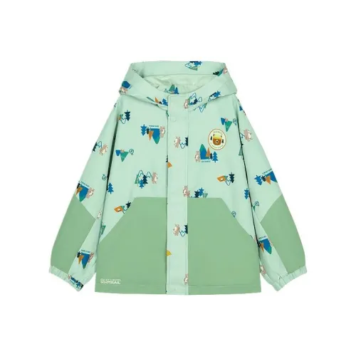 Skechers Kids Куртки и пальто Светло-зеленый для детей 3-7 лет