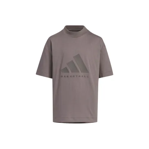 Adidas Chapter 02 Угольно-серый Kids T Рубашки
