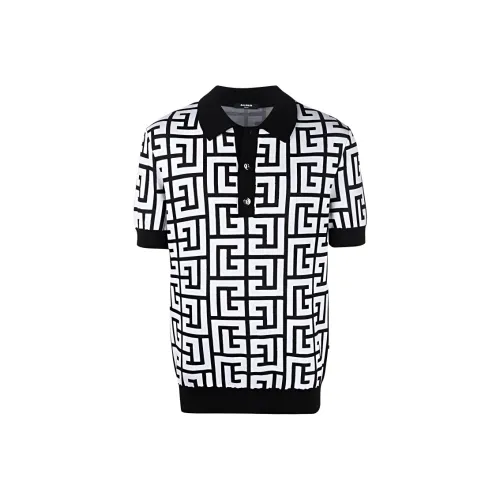 BALMAIN Белая Мужская Поло