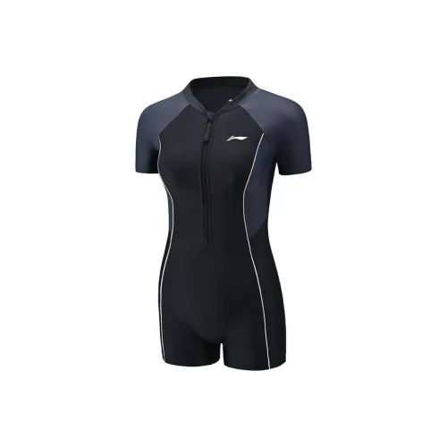 LINING One-piece Swimsuit Women's Black