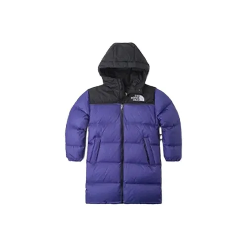 The North Face Пуховик Синий Фиолетовый Детский