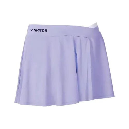 Victor Повседневные короткие юбки Женские Лотосовый корень Фиолетовый