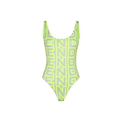 FENDI One-piece Swimsuit Women's Yellow