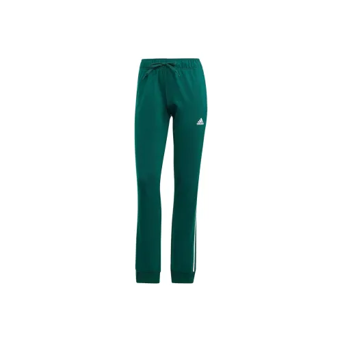 Adidas Зеленые Женские Спортивные Брюки