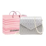 Серебряный + Бренд Подарочный Набор Сумка