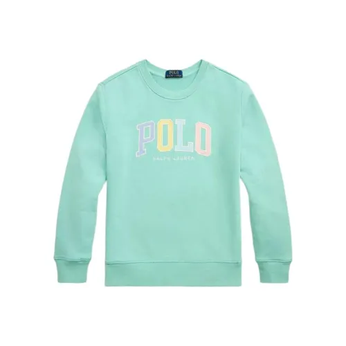 Polo Ralph Lauren Толстовка SS25 Gulf Зеленый Детский