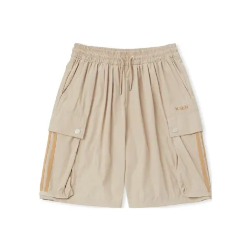 NERDY Карго Шорты Женские Бежевые