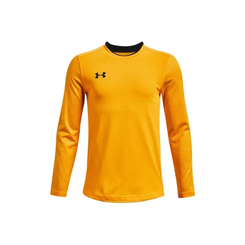 Under Armour Детская одежда Стена Goalkeeper Джерси Детский футбол Джерси Детский Желтый
