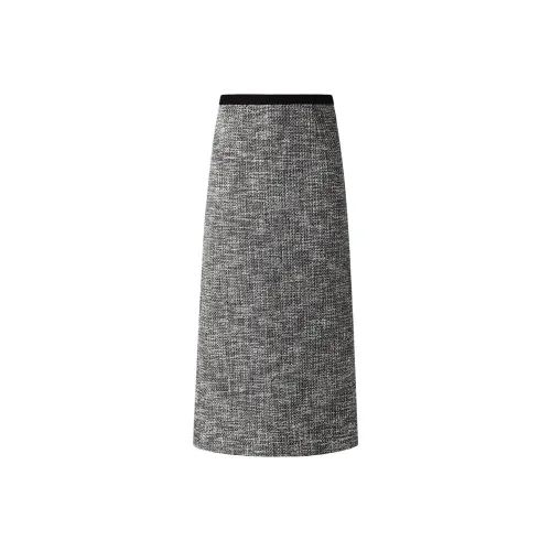 THE SEA LIFE Повседневный Длинный Юбка Женская Светлая Фотиния Серый