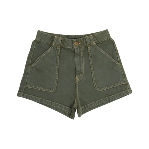 A21 Зеленые Женские Джинсовые Шорты
