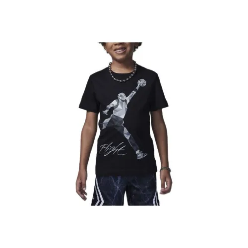 Джордан T Рубашка Jumpman Heirloom Белый Детский