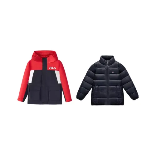 FILA KIDS Down Jacket Легенда Синий Подростки