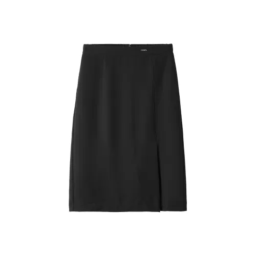 HLA Повседневные короткие юбки Женские Черный X5