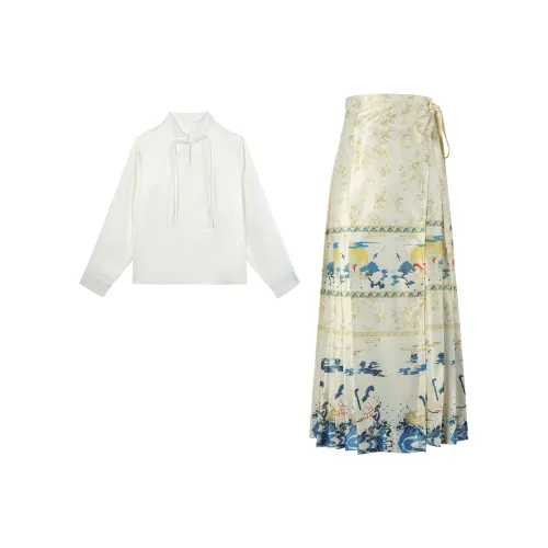 Peiyue Hanbok Топ + юбка Женские Ханьфу