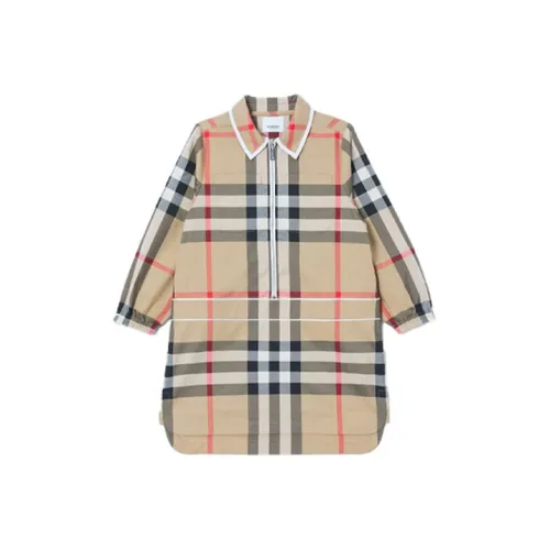 Burberry Children's Dress Infant Archieve Beige Burberry Детское платье цвет бежевый архивный