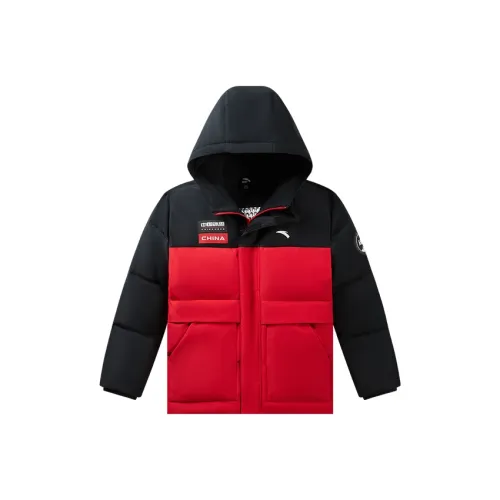 Antakids Пуховик Классический Красный Dream Черный Подростки