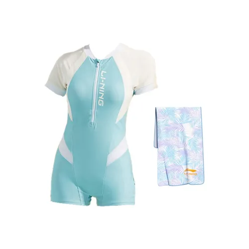 LINING Купальники + Батниковые полотенца Женские Ван-Пис Купальники