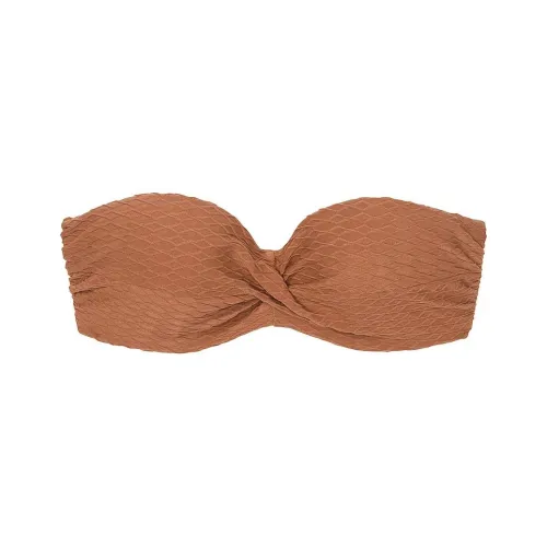 Victoria's Secret Розовый Mix Match Twist PUSH Up Бандо Топ Бикини Женские Карамель