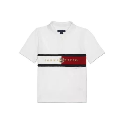 Tommy Hilfiger Детская одежда Port Access Поло Белый Детский